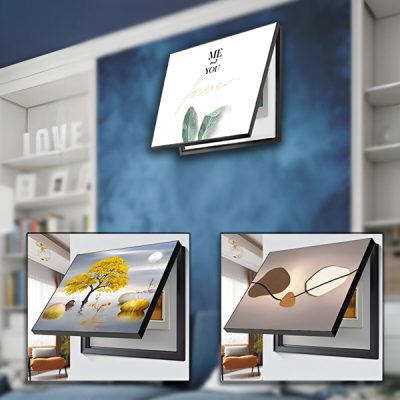 Διακοσμητική ζωγραφική για κάλυμμα ηλεκτρικού κουτιού (30x40cm) | DECOFRAME