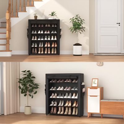 Φορητή & στοιβαζόμενη σχάρα παπουτσιών | OMARA